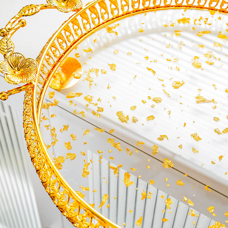 Creative metal snack storage tray 3