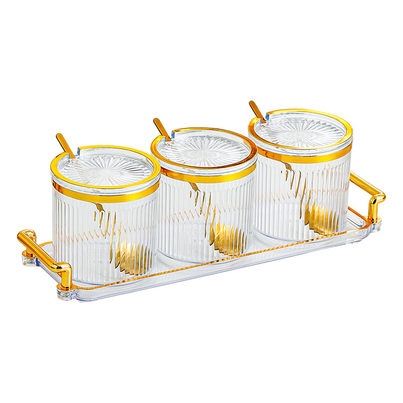 High-value seasoning box set with storage rack 29