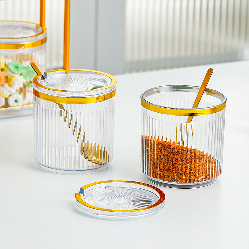 High-value seasoning box set with storage rack 29