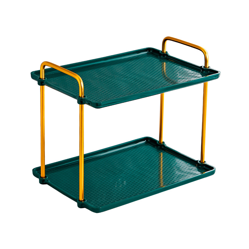 Living room teacup rack desktop double layer 16