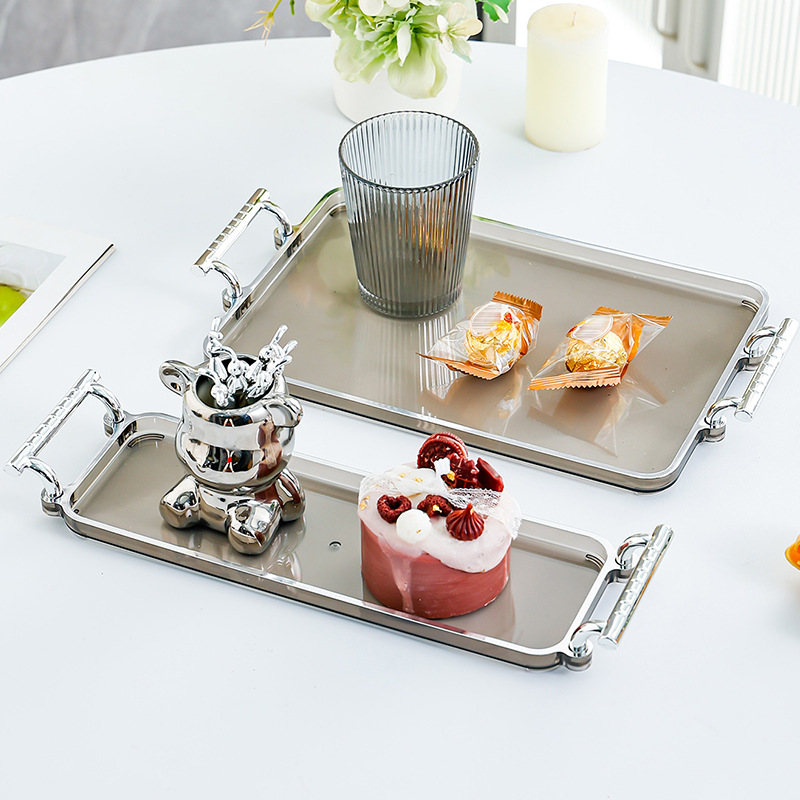 Rectangular large fruit snack storage tray 5