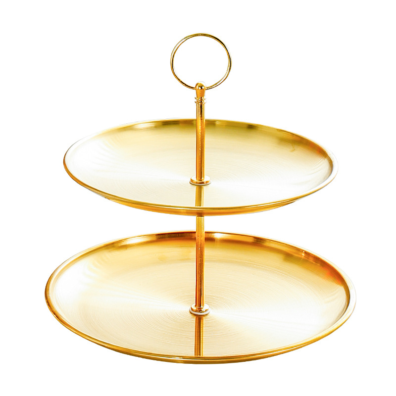 Stainless steel fruit tray front desk candy tray 6