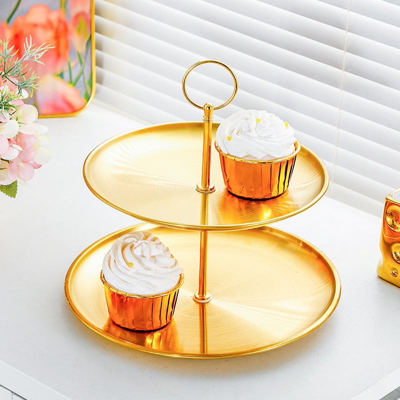 Stainless steel fruit tray front desk candy tray 6