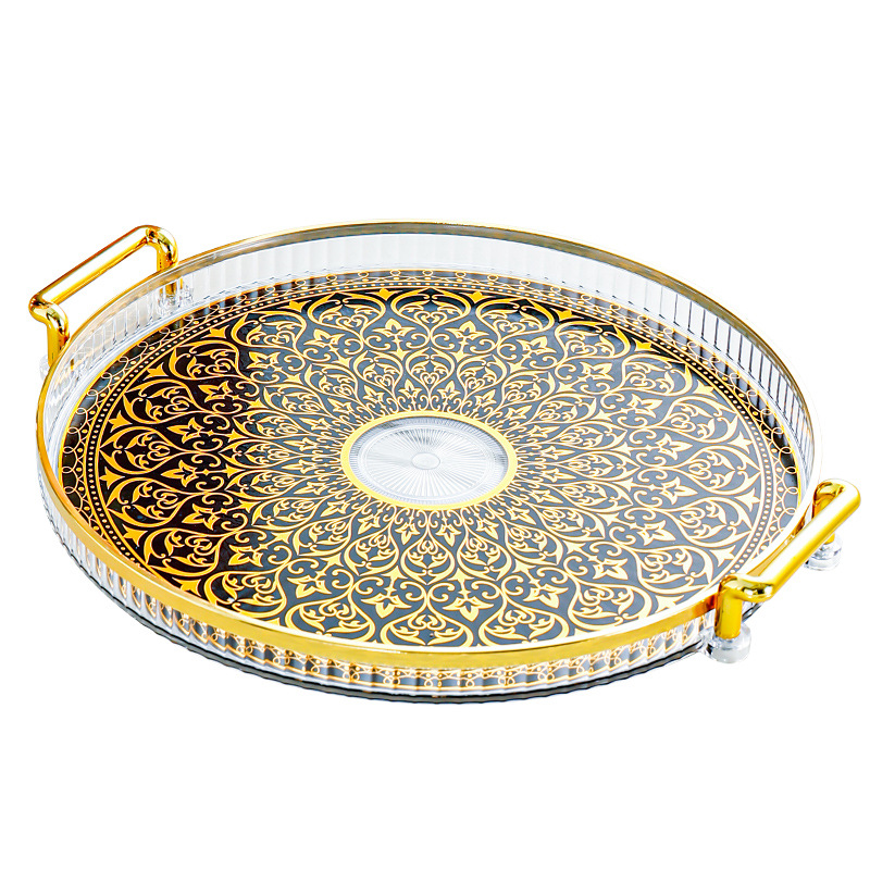 Tray household teacup living room tea storage tray 14