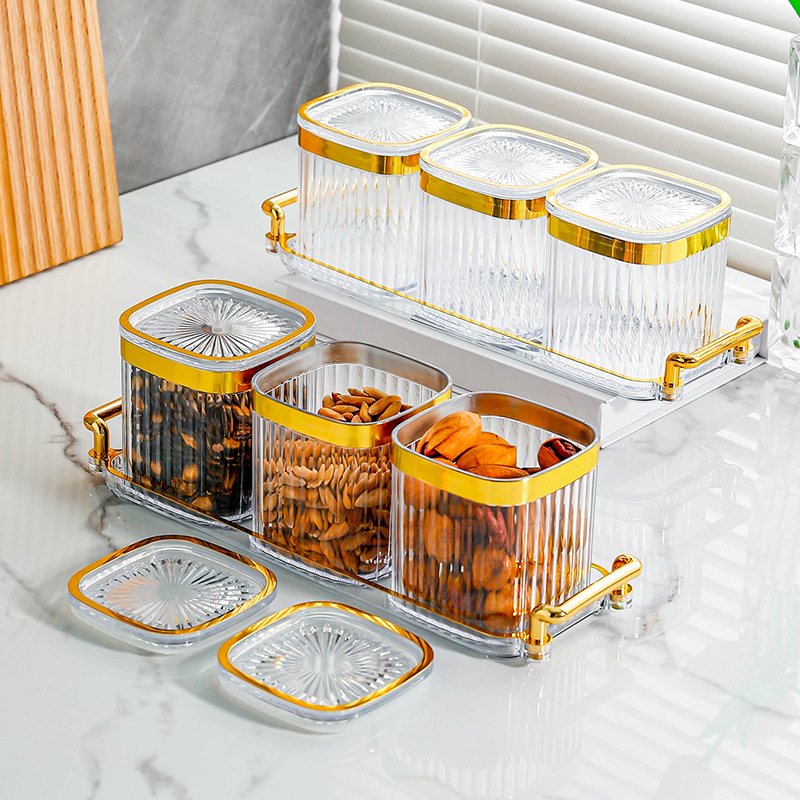 Food grade sealed jar grain storage box 37