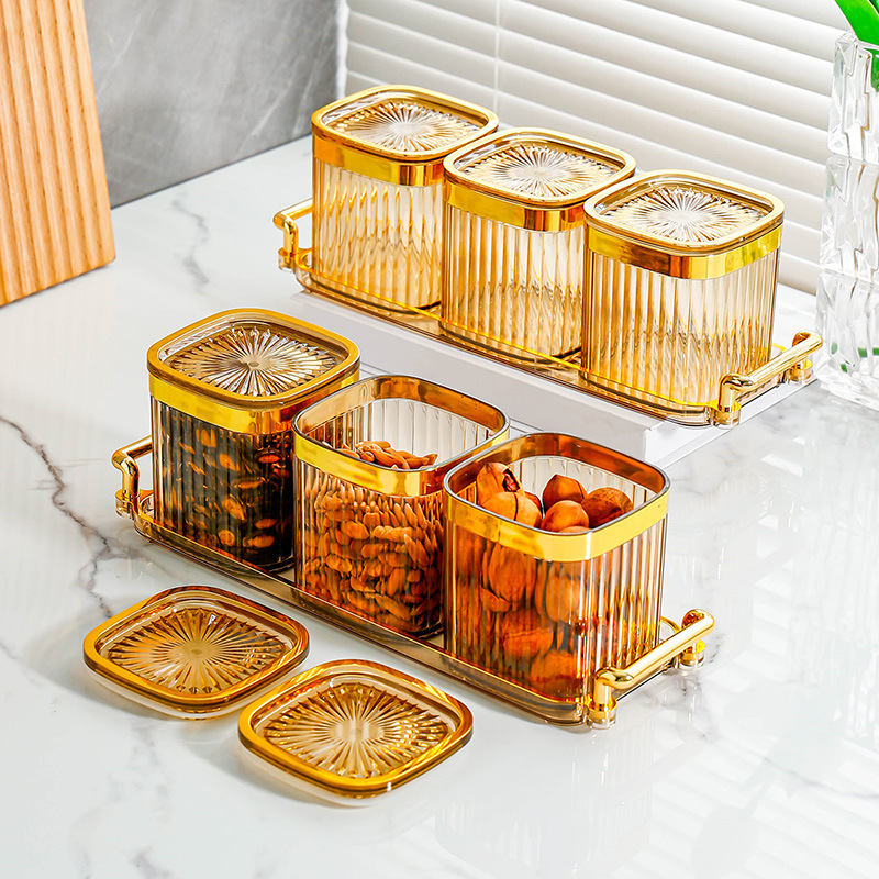 Food grade sealed jar grain storage box 37 02