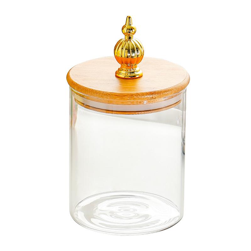 Glass sealed jar food grade grain storage jar 42