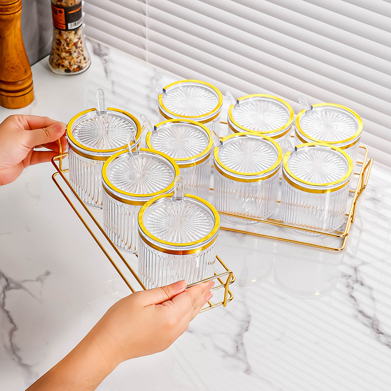 Seasoning jar set storage seasoning box 33 01