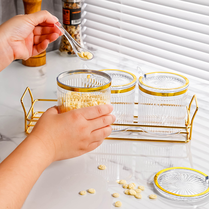 Seasoning jar set storage seasoning box 33