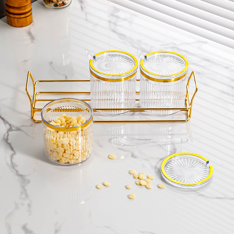 Seasoning jar set storage seasoning box 33