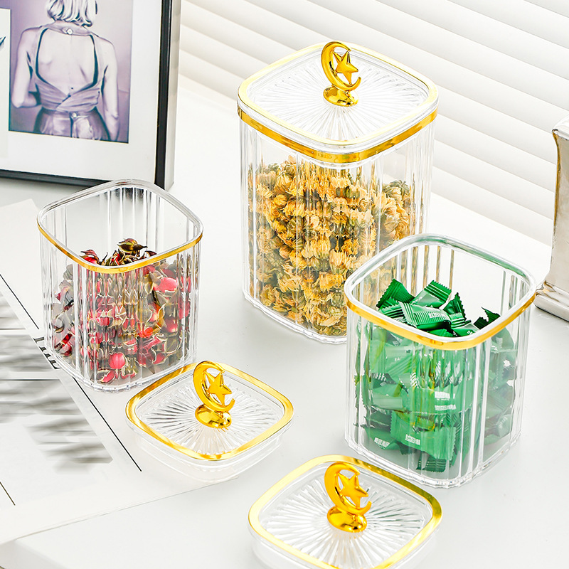 Spice storage box food grade airtight jar 36