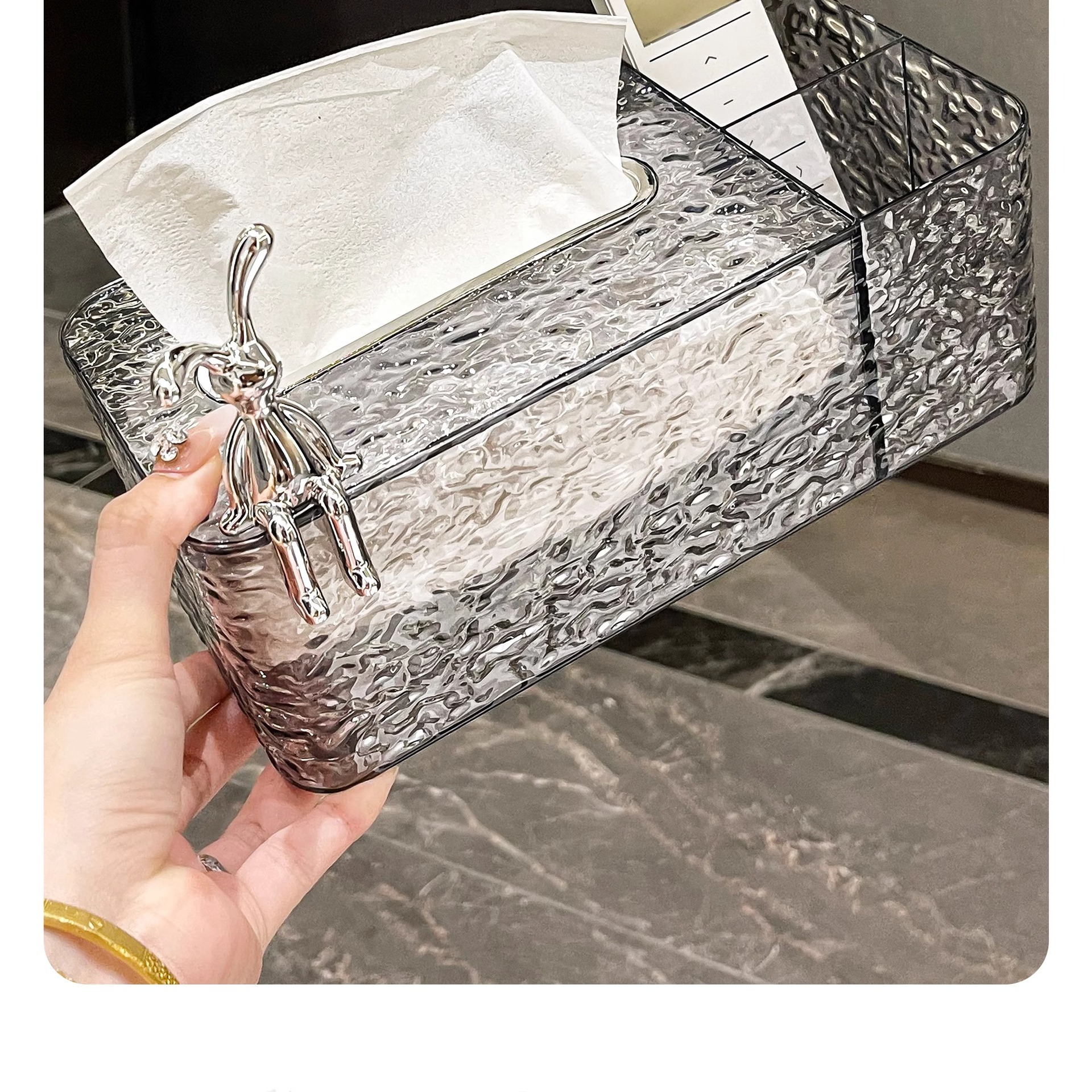 Coffee table remote control storage box paper box 58