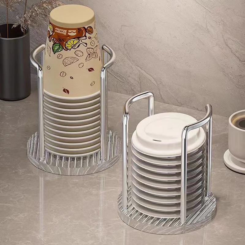 Cup desktop storage rack home coffee cup rack 55