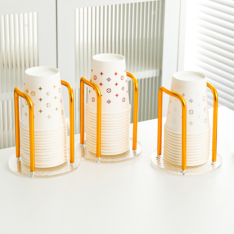 Cup rack household storage rack gold drain rack 56