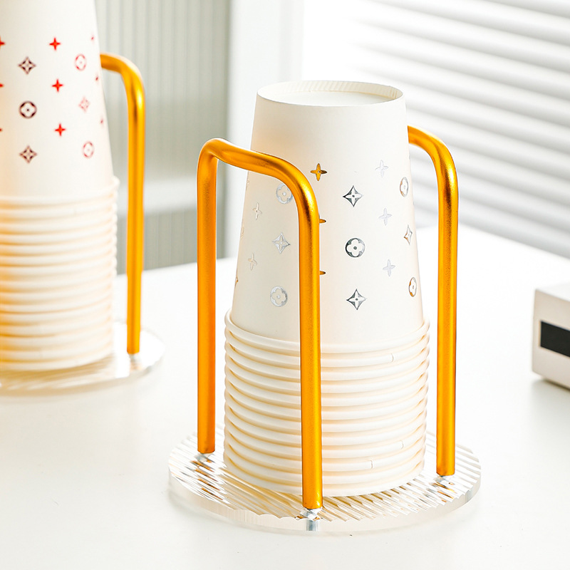 Cup rack household storage rack gold drain rack 56