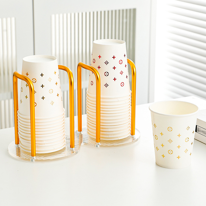 Cup rack household storage rack gold drain rack 56