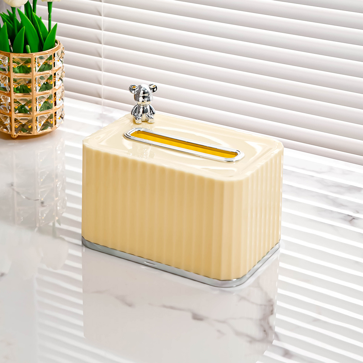 Restaurant coffee table multifunctional paper box 59 02