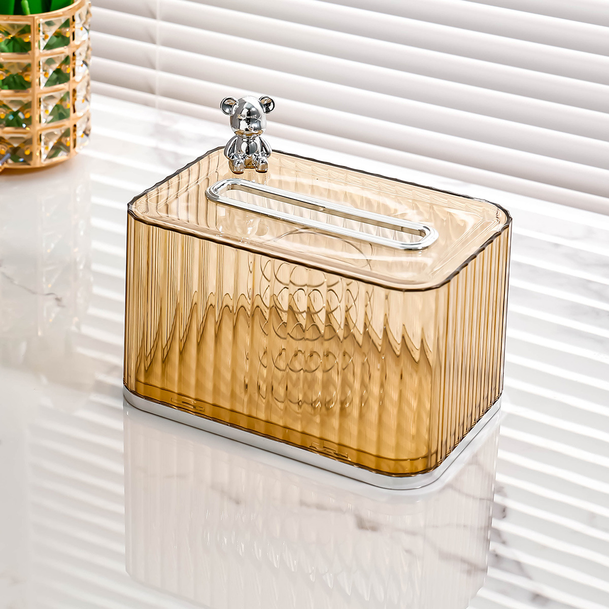 Restaurant coffee table multifunctional paper box 59